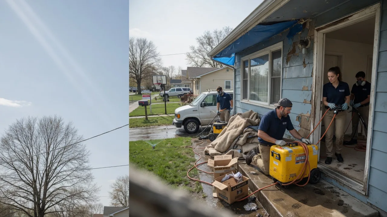 Basement Flood Cleanup in Fairview, MO near me